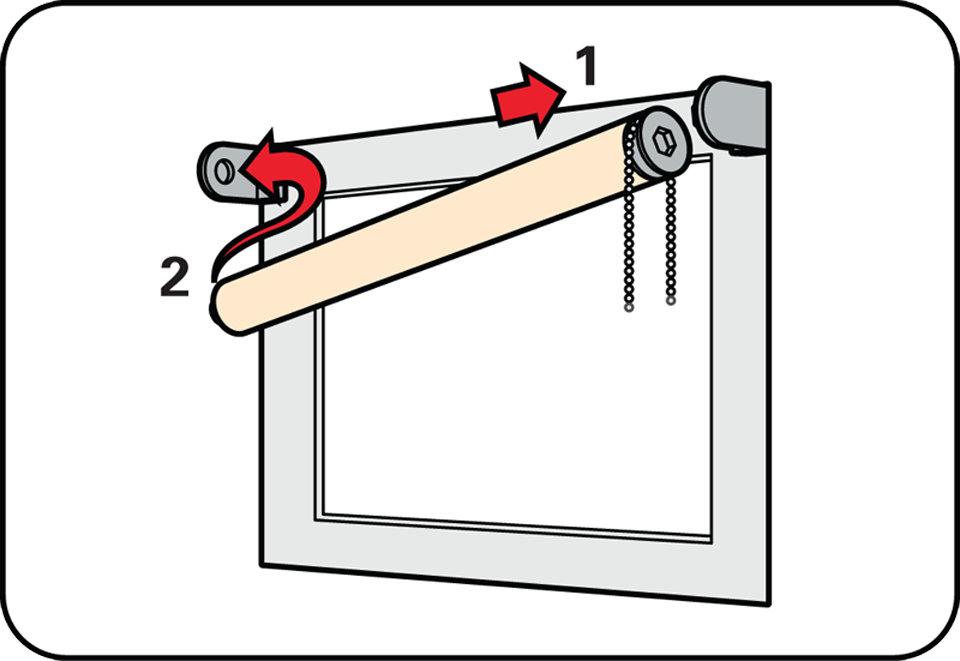 Как установить рулонные шторы на пластиковые окна своими руками? Фото10