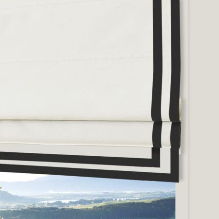 Римские шторы с тесьмой